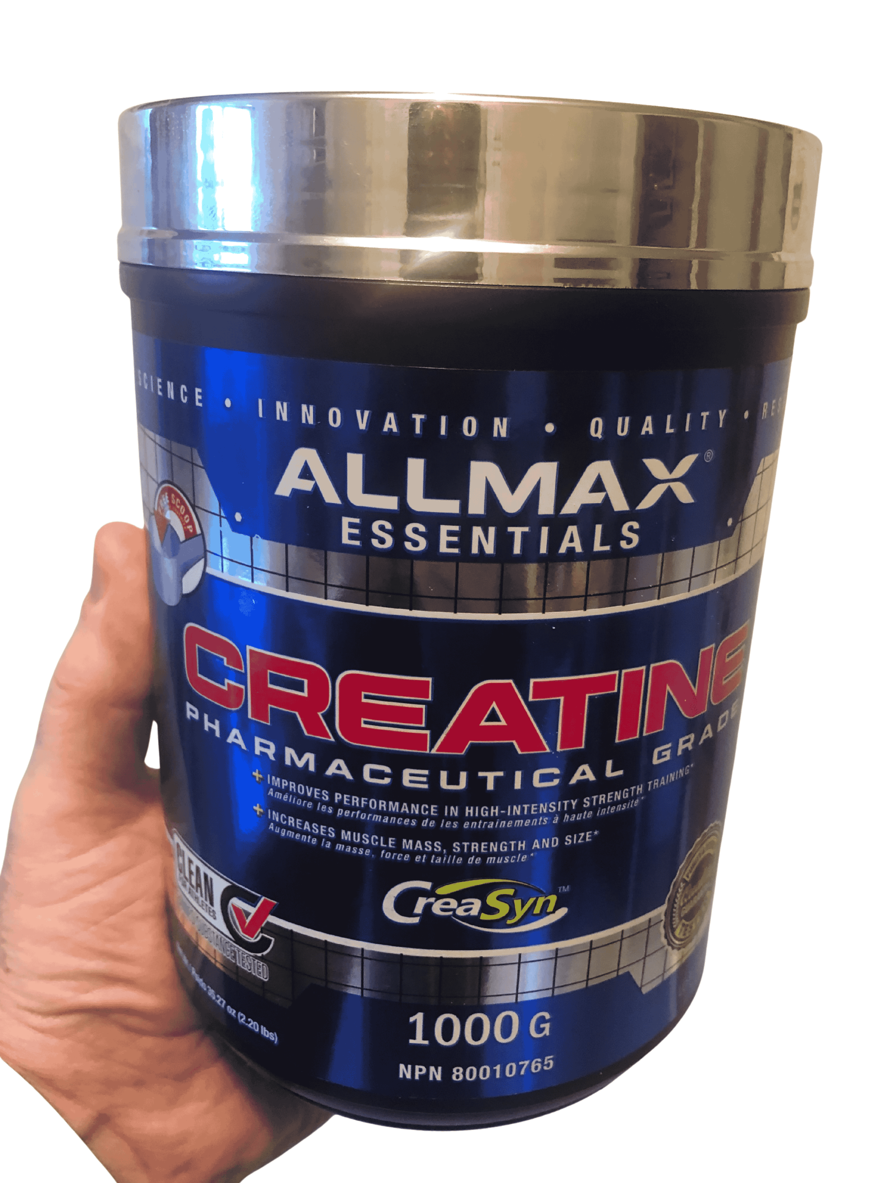 Pharmaceutical grade creatine monohydrate