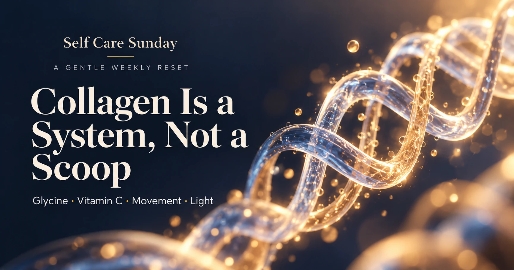 Editorial image for Collagen Is a System, Not a Scoop