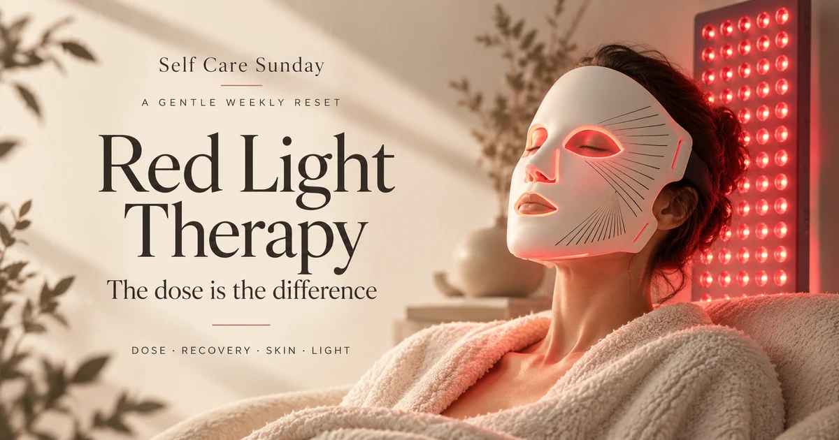 Editorial image for Red Light Therapy: The Dose Is the Difference