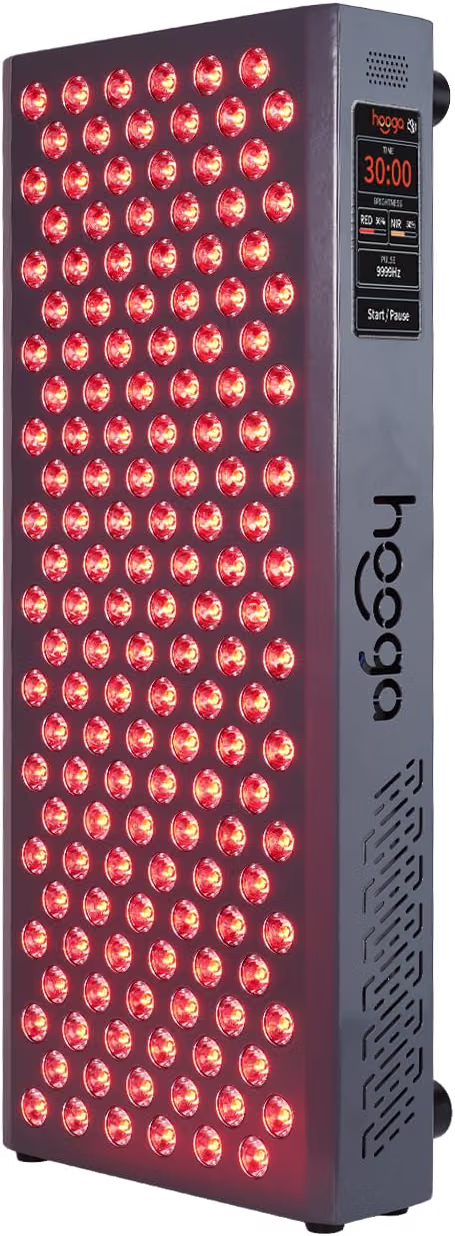 Hooga ULTRA750 red and near-infrared light therapy panel with digital control display